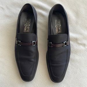 Salvatore Ferragamo Men’s Ruston Sidebit Loafers